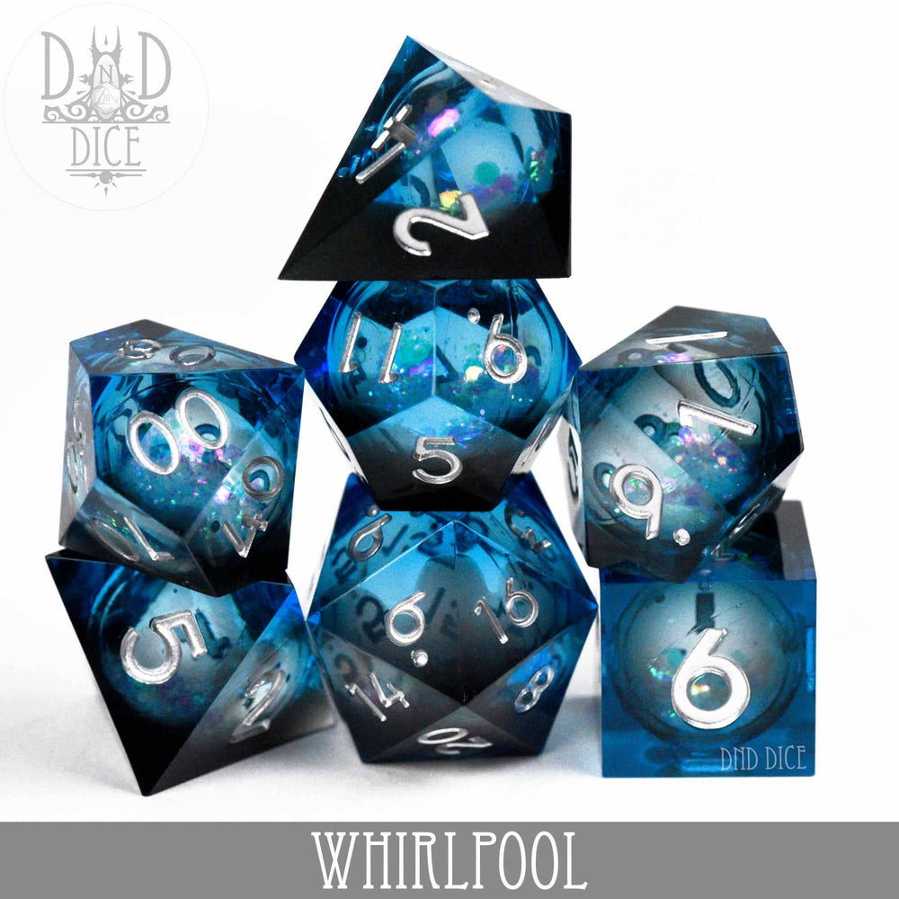 Liquid Core Dice Set - Whirlpool