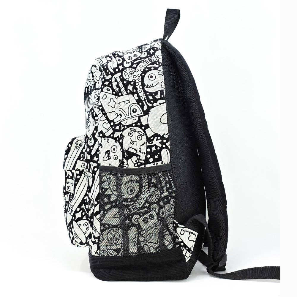 Color Your Own - Backpack (Retro Tech)