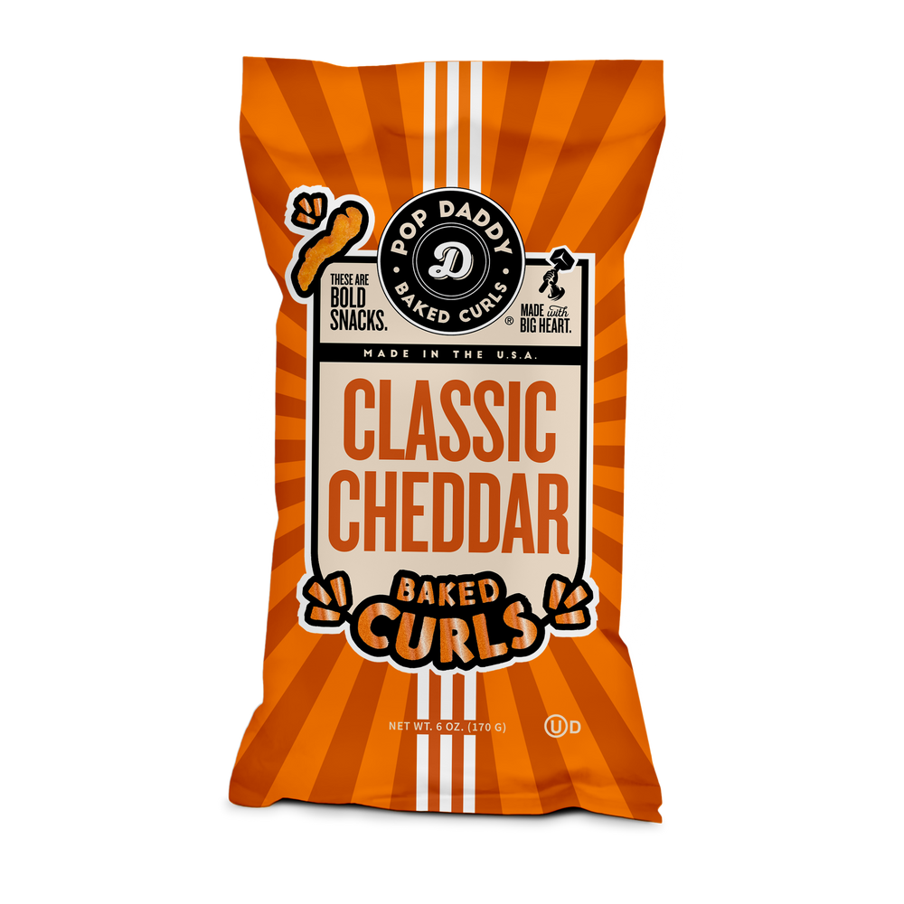 Flavored Baked Curls - Cheddar