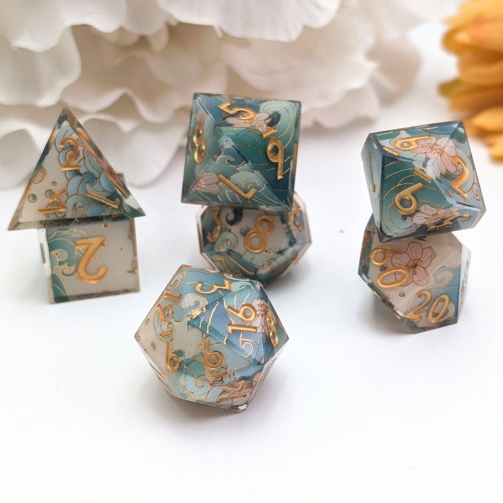 Ebonwood Dice Set - Tidal Focus