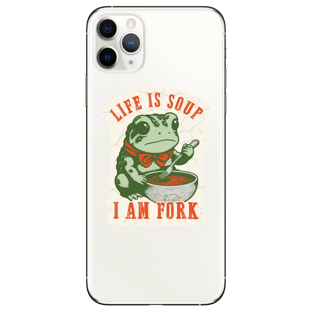 Vinyl Sticker -  I Am Fork