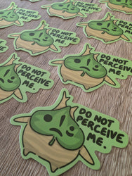 Vinyl Sticker - Zelda Do Not Perceive Korok