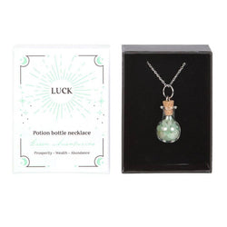 Potion Bottle Necklace - Aventurine