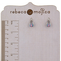 Pridemaille Tiny Hoop Earring - Transgender Pride