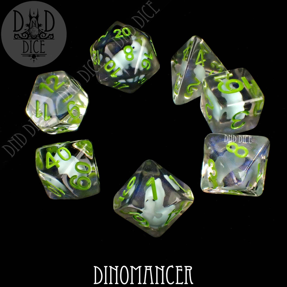 RPG Dice Set - Dinomancer