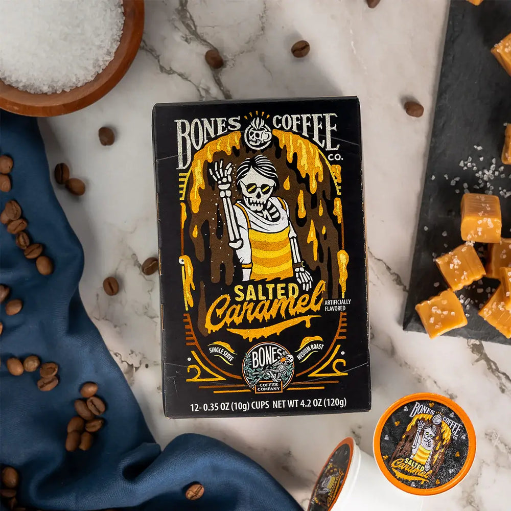 Flavored Coffee Pods - Salted Caramel