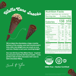 Muddy Bites - Thin Mint Waffle Cone Snacks