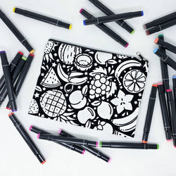 Color Your Own - Pencil Case (Mushroom 2)