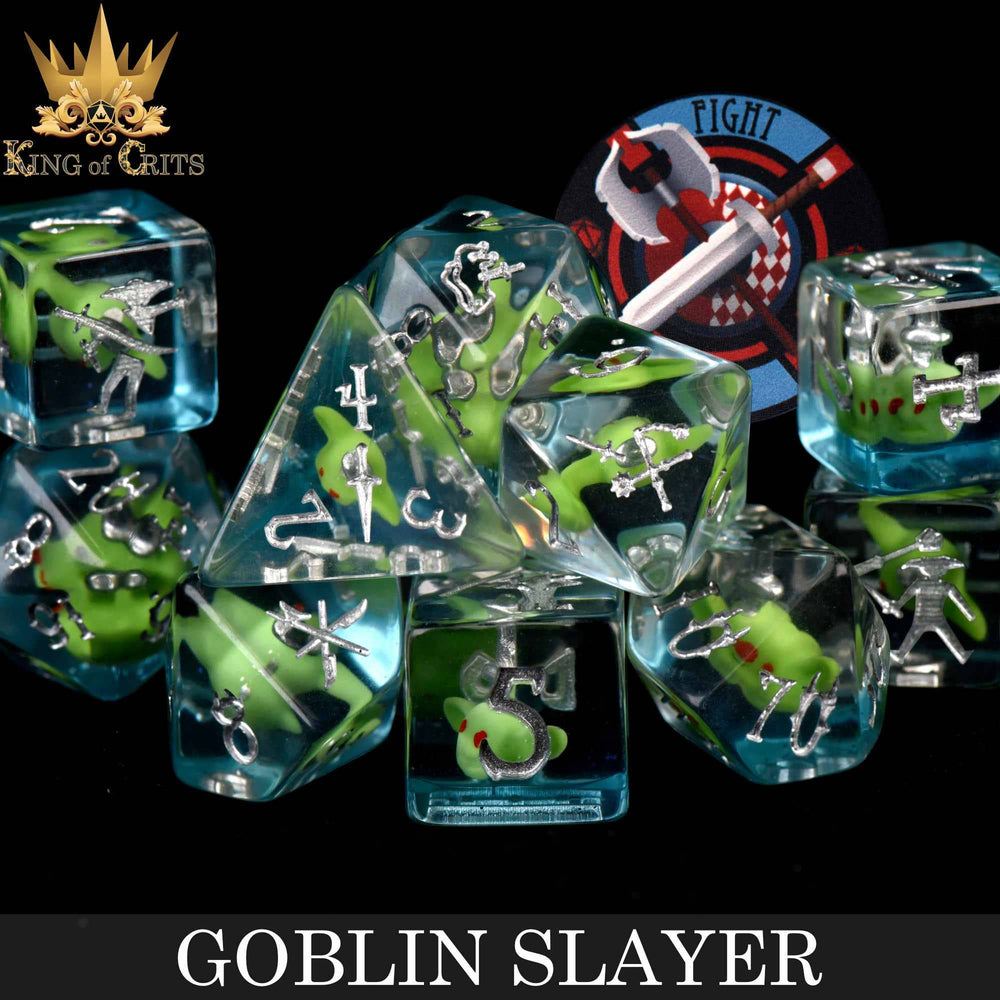 King of Crits Dice Set - Goblin Slayer (11-Piece)