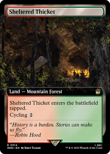 Sheltered Thicket (Extended Art) [Doctor Who]