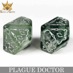 King of Crits Dice Set - Plague Doctor (11-Piece)