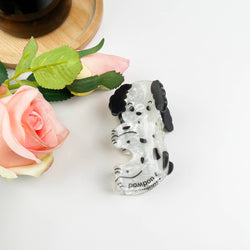 Hair Clip - Spotted Puppy