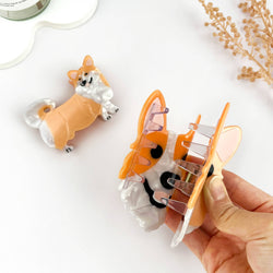 Hair Clip - Corgi