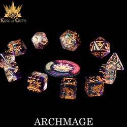 King of Crits Dice Set - Archmage (11-Piece)
