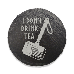 Slate Norse Mythology Coaster - Fenrir