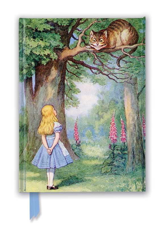 Foiled Journal - Alice and the Cheshire Cat (John Tenniel)