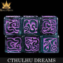 King of Crits Dice Set - Cthulhu Dreams (11-Piece)