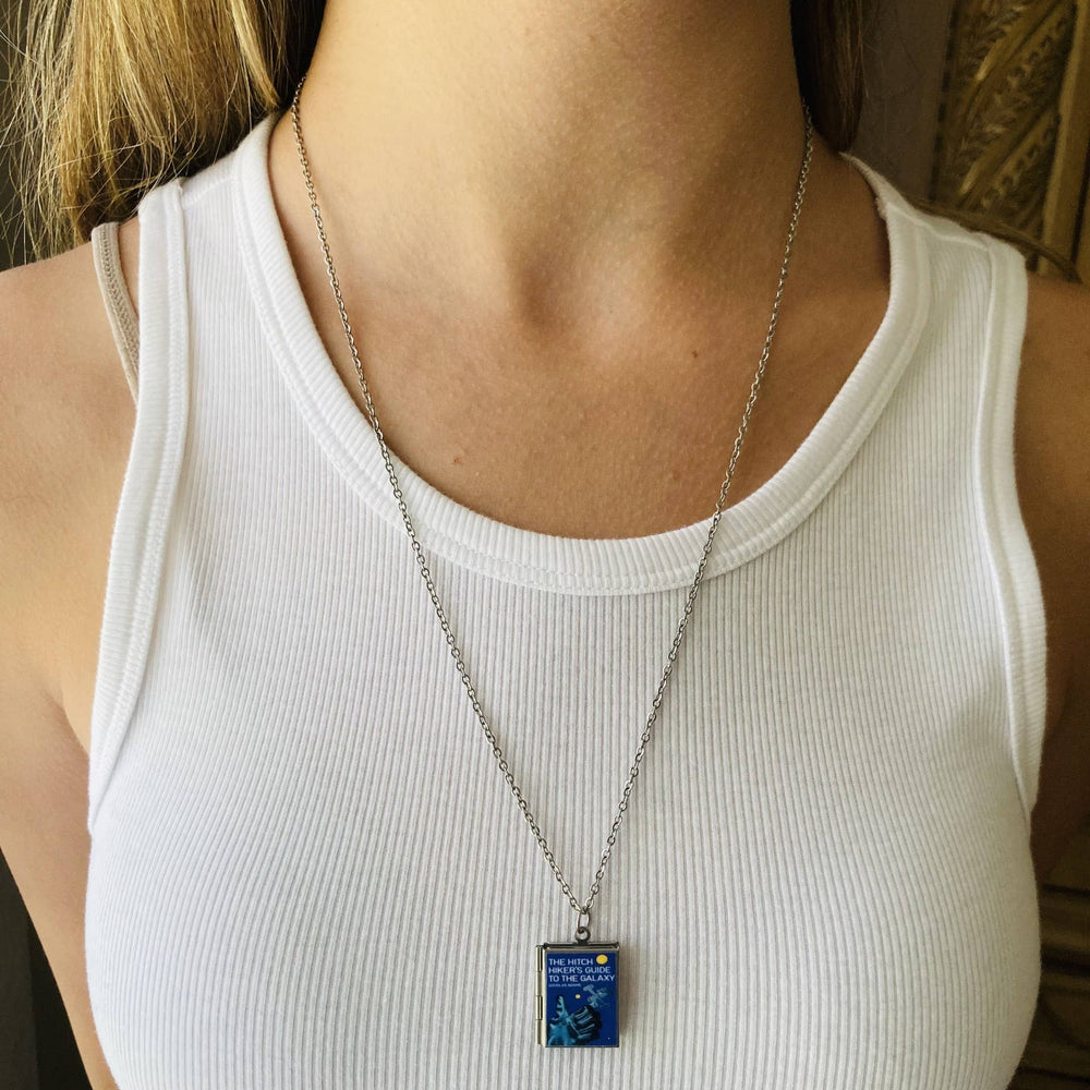 Book Locket - The Hitchhiker's Guide