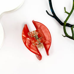 Hair Clip - Red Mushroom