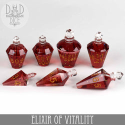 King of Crits Dice Set - Elixir of Vitality