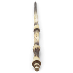 Wand - Tiered Black and Ivory Bone