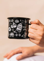 Enamel Mug - Dead Tired