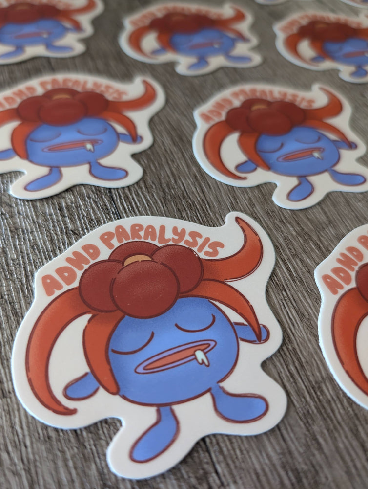 Vinyl Sticker - Gloom ADHD Paralysis