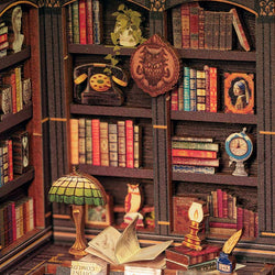 Book Nook Kit - Owl Bookstore