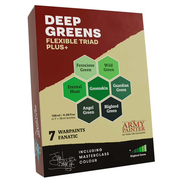 Warpaints Fanatic: Flexible Triad PLUS+ - Deep Green