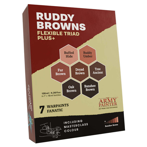 Warpaints Fanatic: Flexible Triad PLUS+ - Ruddy Browns