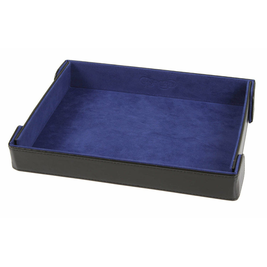 Rectangular Magnetic Dice Tray - Blue