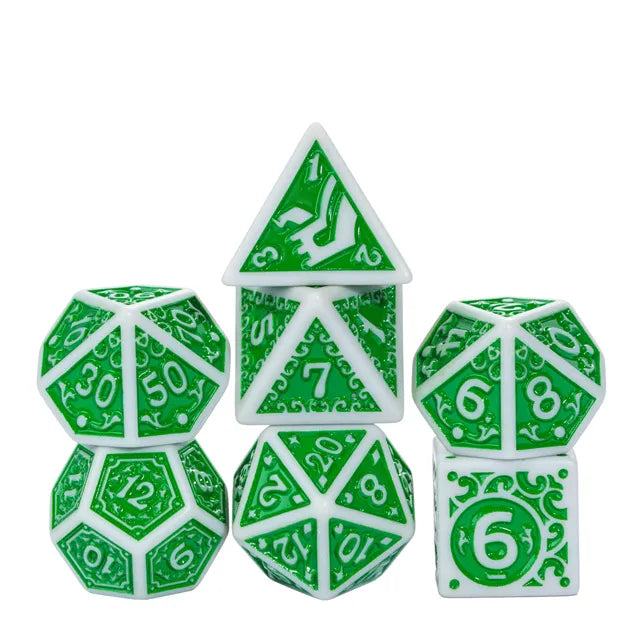 RPG Dice Set - Budding Clarity