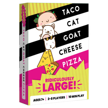Taco Cat Goat Cheese Pizza: Ridiculously Large