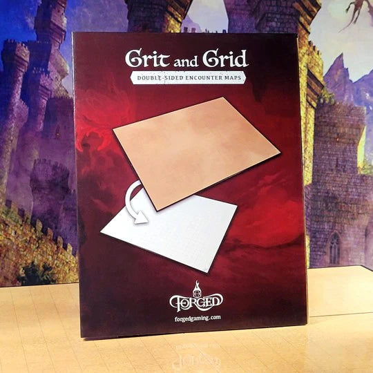 Grit and Grid Double-Sided Encounter Map