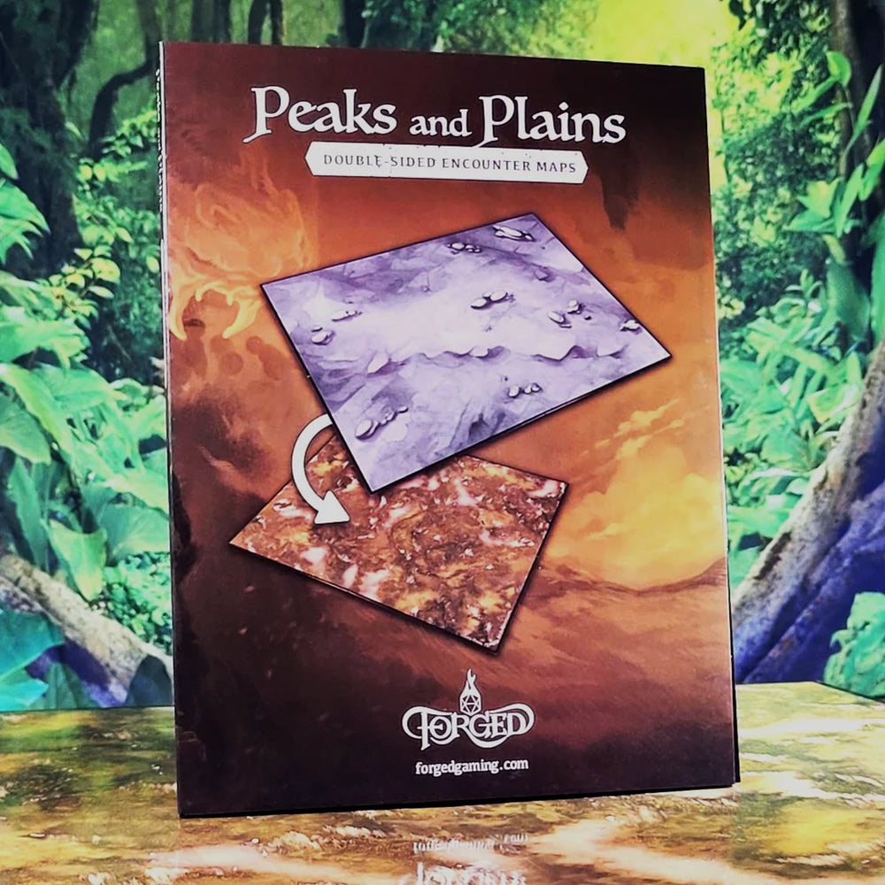 Peaks and Plains Double-Sided Encounter Map