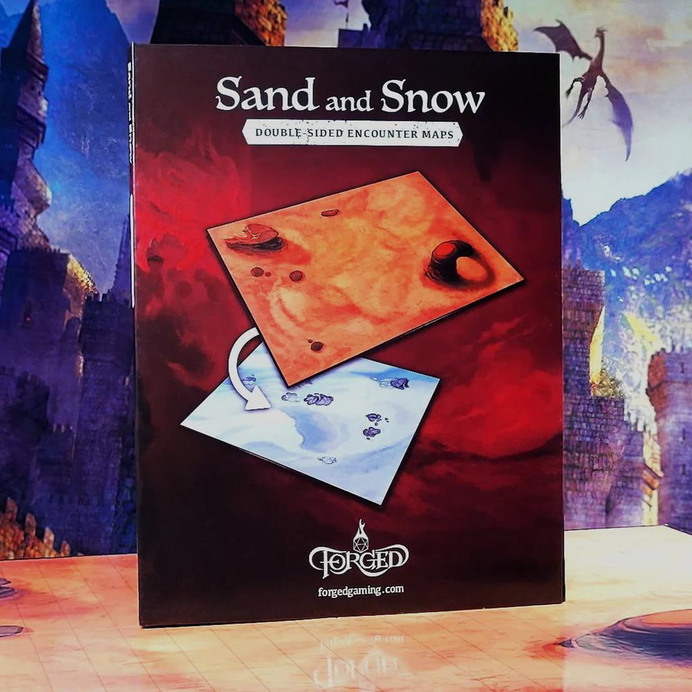 Sand and Snow Double-Sided Encounter Map