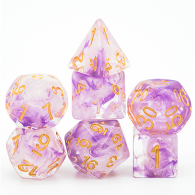 RPG Dice Set - Evening Fog