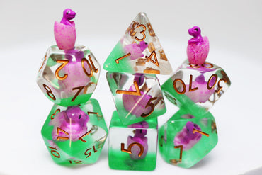 RPG Dice Set - Enchanted Dragon Hatchlings