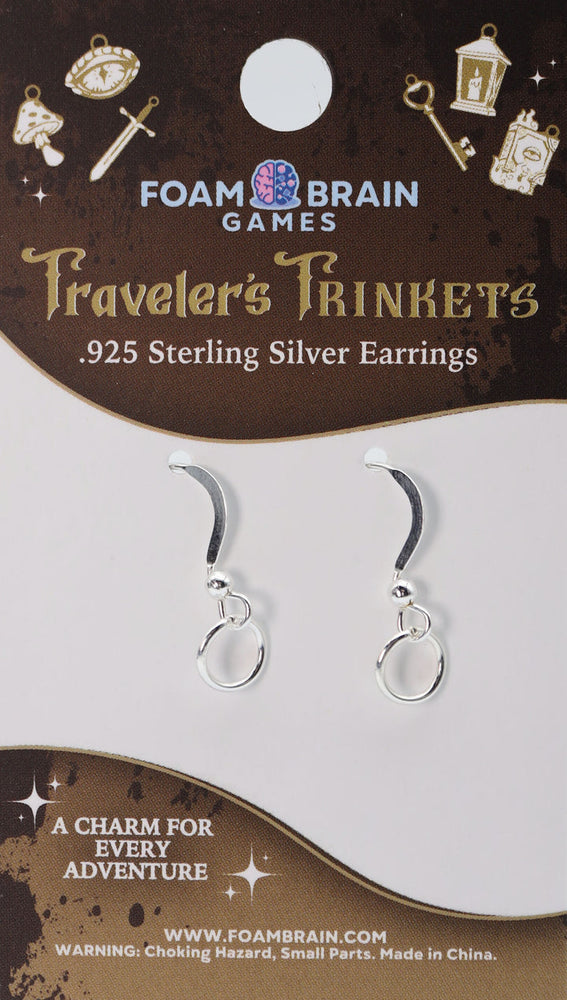 Traveler's Trinkets - Silver Earrings