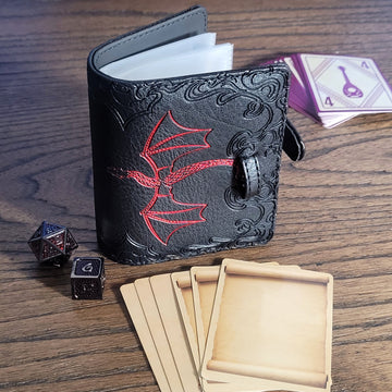 Book of Incantations Spell Card Book - Dragon Edition w/ Red Foil