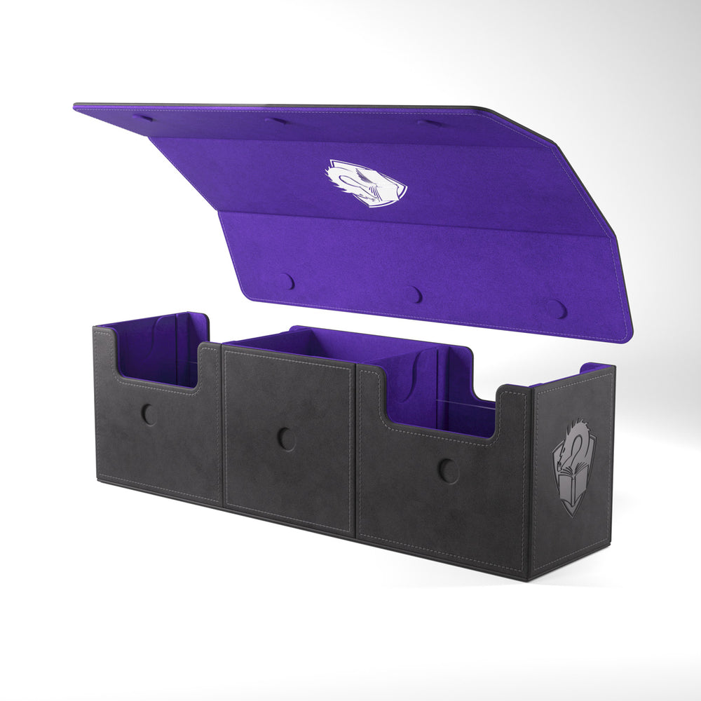 Deck Box: The Academic: 266+ XL Black/Purple