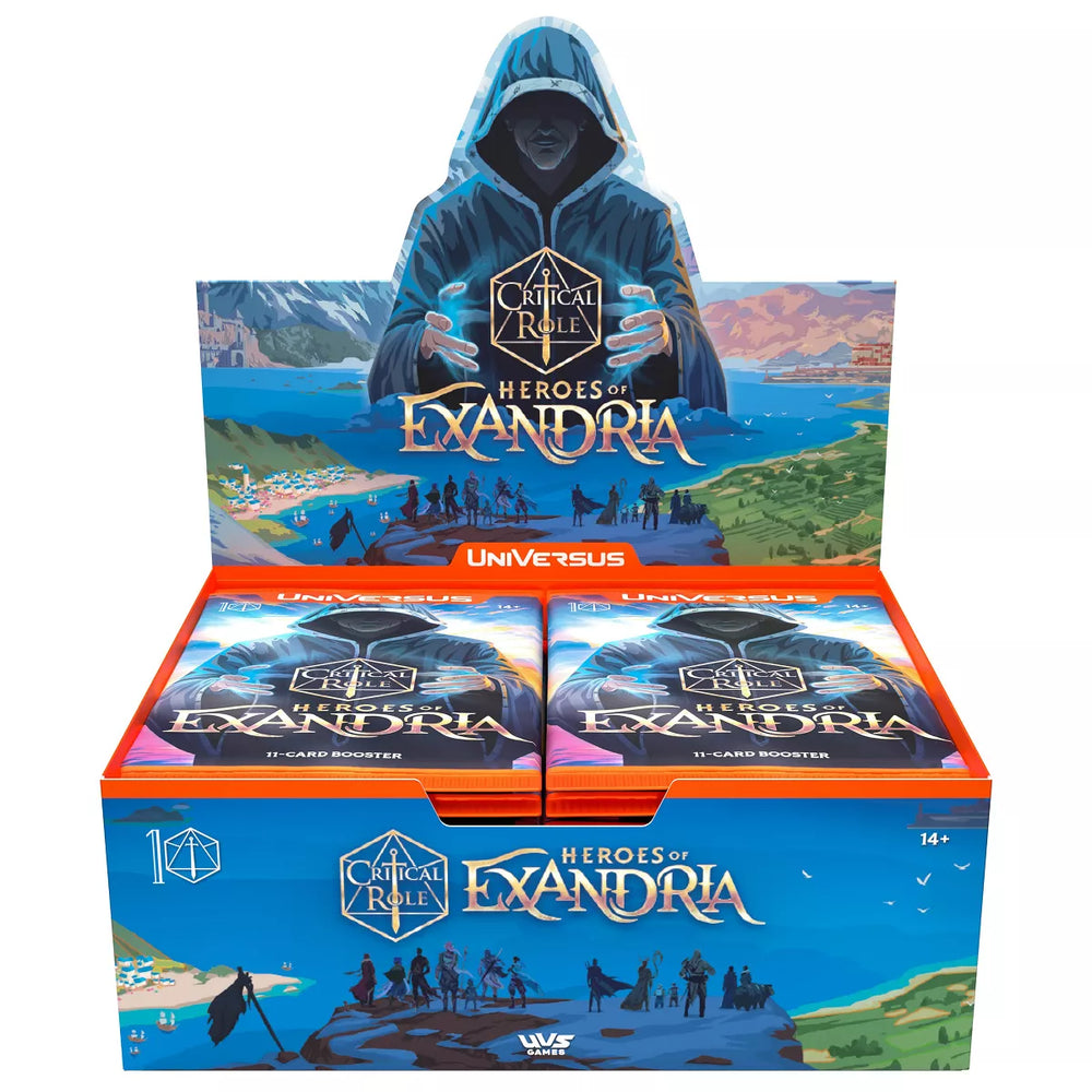 UniVersus TCG: Critical Role - Heroes of Exandria Booster Display