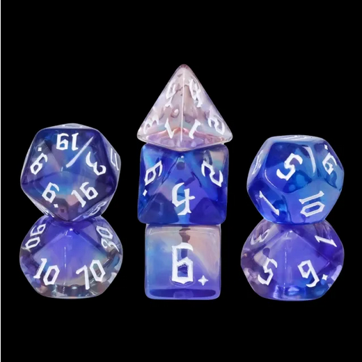 RPG Dice Set - Glimmer Night