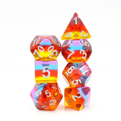 RPG Dice Set - Golden Time