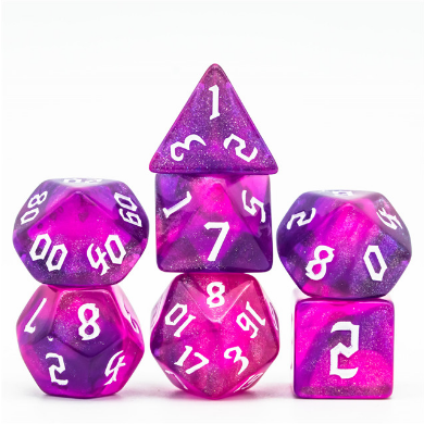RPG Dice Set - Gravity Elemental