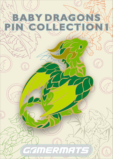Enamel Pin - Baby Green Dragon