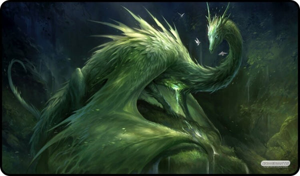 Playmat - Green Crystal Dragon