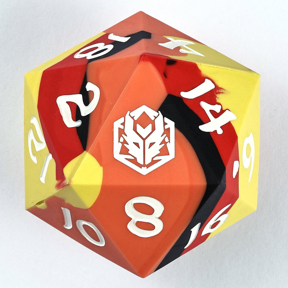 Silicone 55mm D20 - The Fire Ball