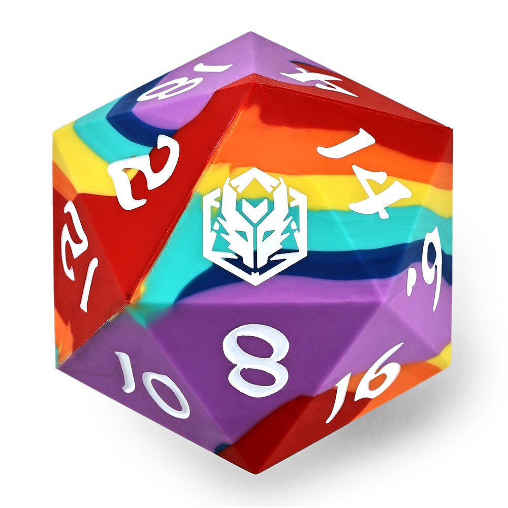 Silicone 55mm D20 - Rainbow Realms