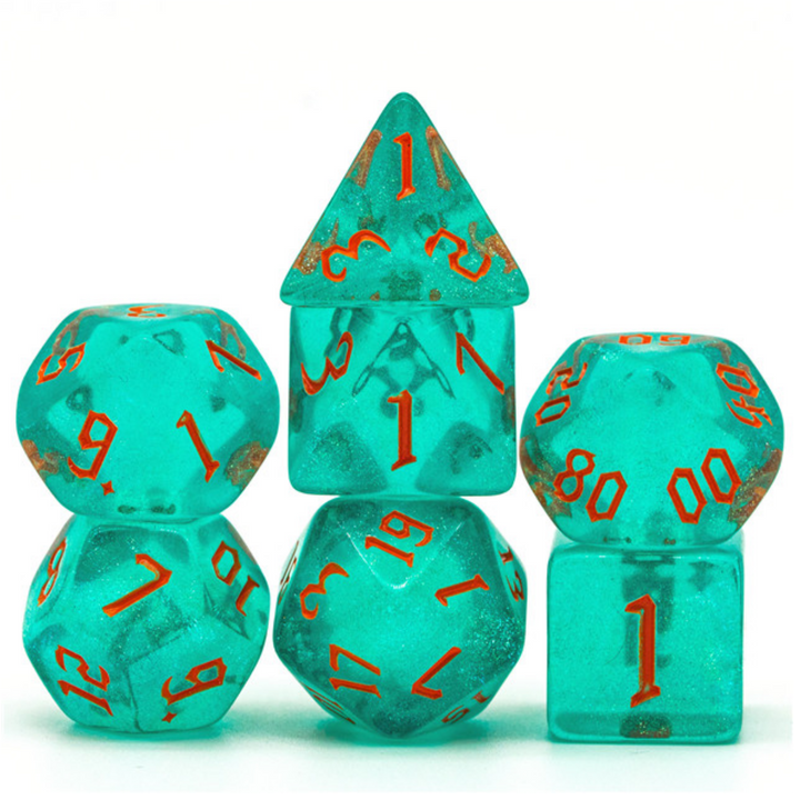 RPG Dice Set - Hurricane Elemental